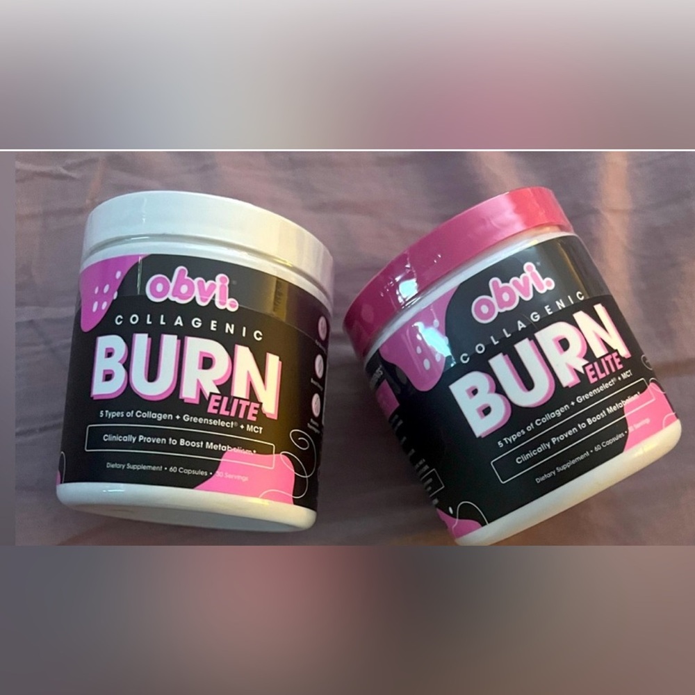 2 Obvi Burn Elite NEW/SEALED